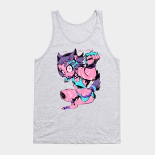 Dog girl Tank Top